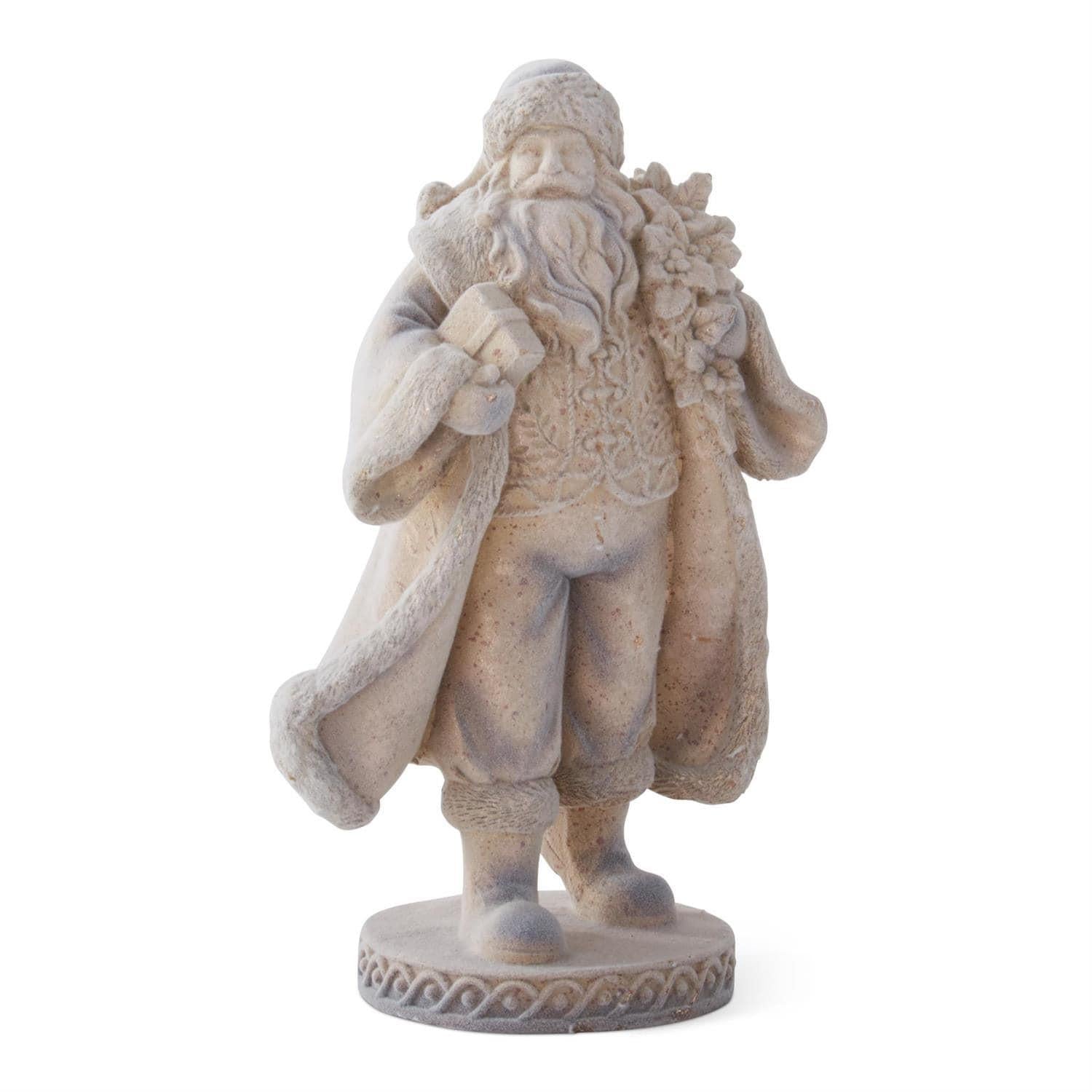 Flocked Santa